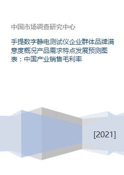中國手提數字靜電測試儀行業分析 企業品牌滿意度、產品需求特點及發展預測